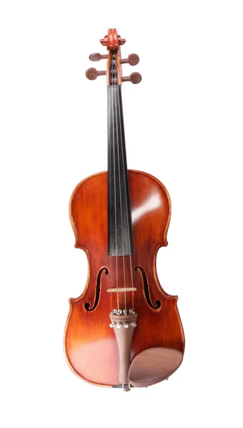 Violino rosso isolato — Foto Stock