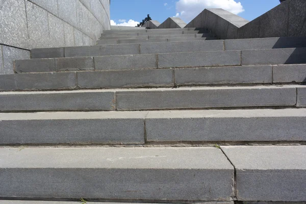 Escaleras de mármol en el día — Foto de Stock