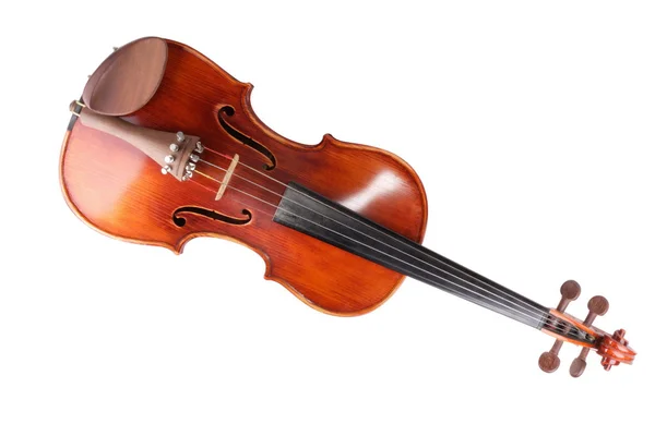 Violino rosso isolato — Foto Stock