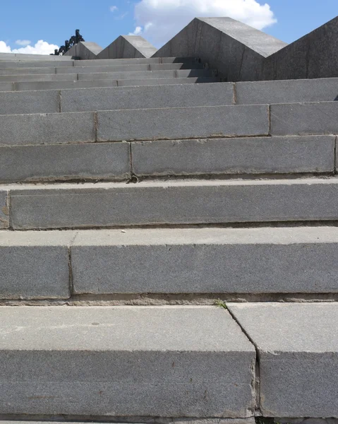 Escaleras de mármol en el día —  Fotos de Stock