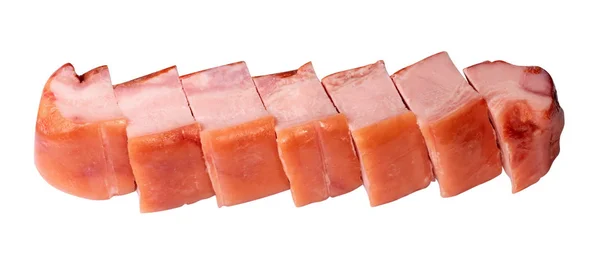 Bacon de porco fatiado — Fotografia de Stock