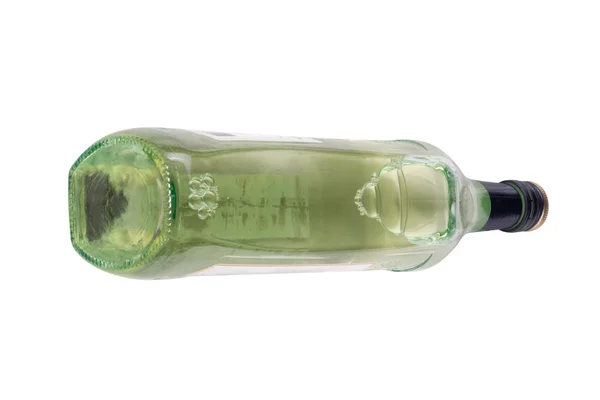 Wine Glasses bottle Isolated — Stock Photo, Image