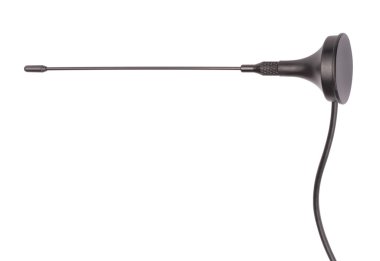 Siyah anten izole