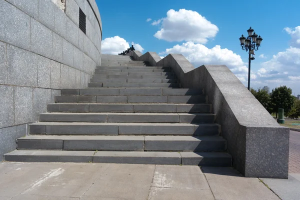 Escadas de mármore no dia — Fotografia de Stock