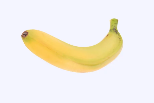 Gelbe Banane isoliert — Stockfoto