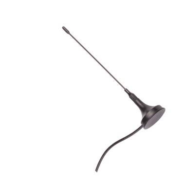 Siyah anten izole