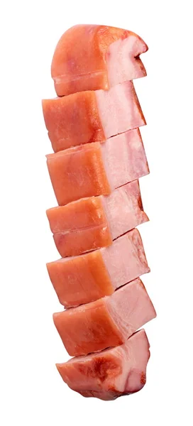 Vepřové plátky slaniny — Stock fotografie