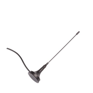 Siyah anten izole