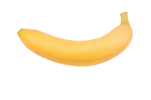 Gelbe Banane isoliert — Stockfoto