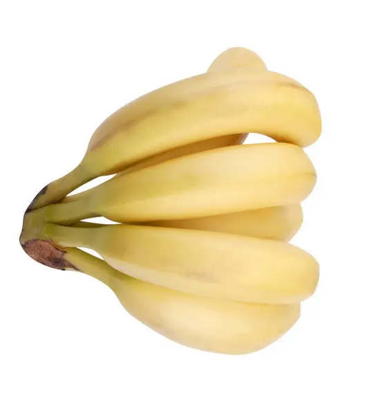 孤立的许多 yelloew 香蕉 — 图库照片
