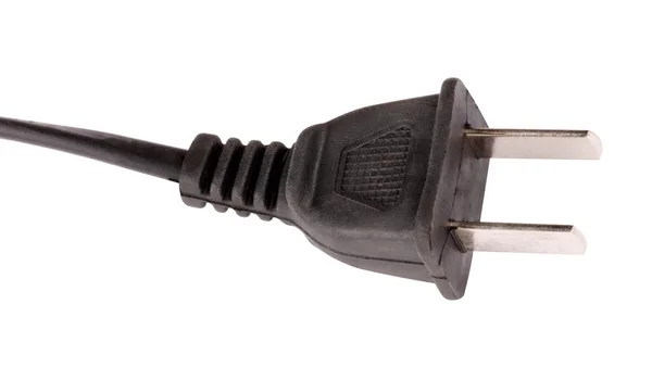 American Outlet Plug with Cord Isolated Stock Image