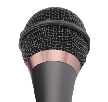 dinamik mikrofon izole