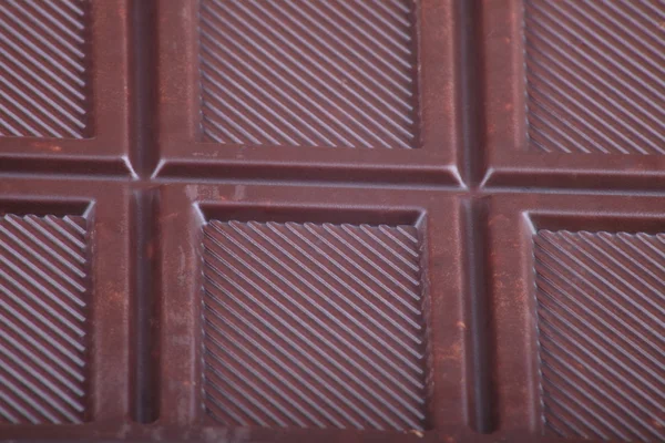 Bar of  brown chocolate — Stock Photo, Image