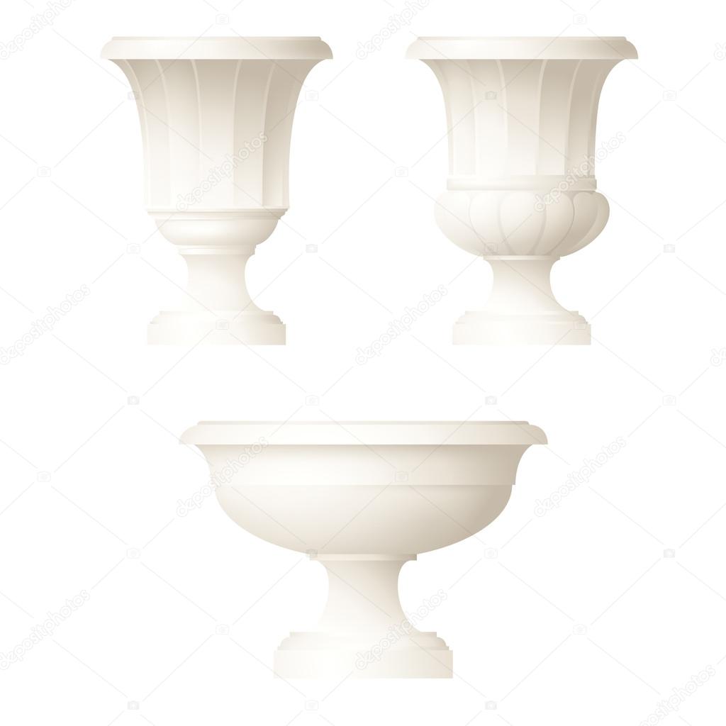 Classic style decorative vase