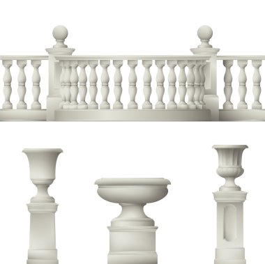 Park ve Bahçe için açık dekoratif elemanlar