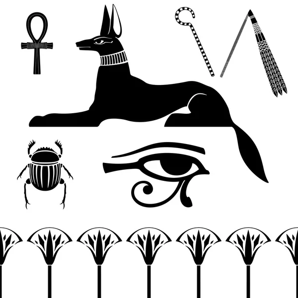 Starověký egypt symbol Vektorová Grafika
