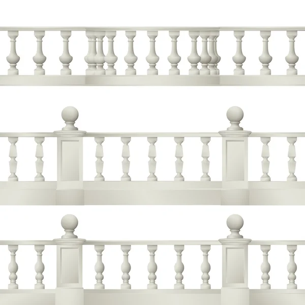Outdoor and park elements : balustrade , decorative vase ,set of landscape elements,vector drawing — Stock Illustration Outdoor and park elements : balustrade , decorative vase ,set of landscape elements,vector drawing Royalty Free Stock Vectors
