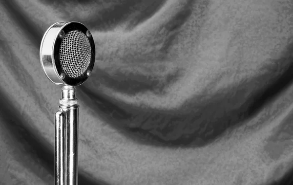 Old Time Microphone. — Stock Photo, Image