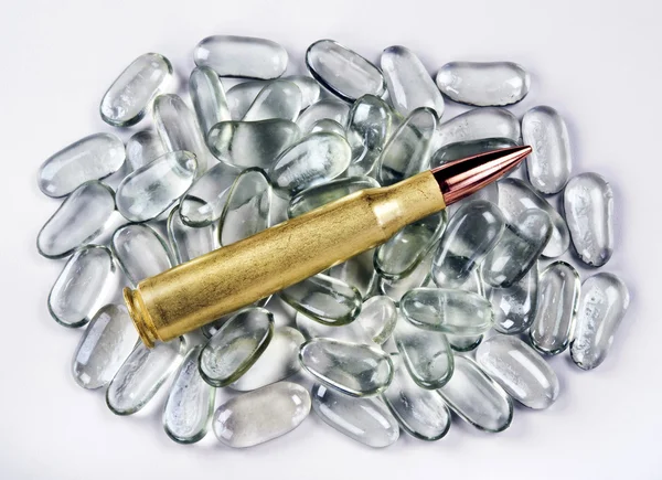 50 Cal Bullet. — Stock Photo, Image