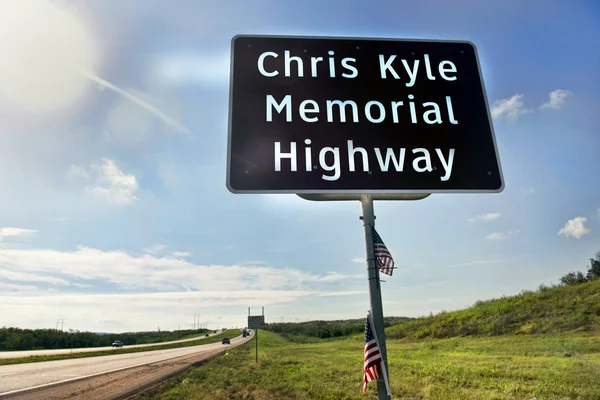 Кріс Кайл Меморіал шосе. — стокове фото