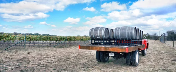 Fredericksburg Texas Novembre 2020 Cantina Collettiva Slate Mill Wine Nel — Foto Stock