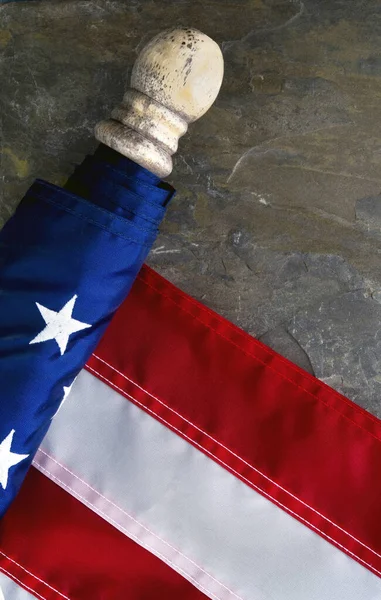 Usa Vlag Met Ruimte Voor Type — Stockfoto