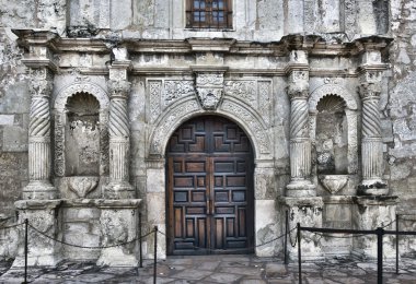 Alamo in San Antonio,Texas. clipart