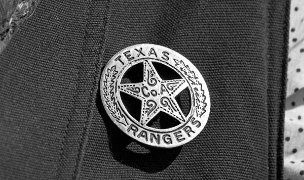 Texas Ranger Badge. — Stock Photo, Image