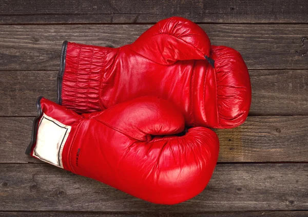 Red Boxing Gloves — Stock Photo, Image