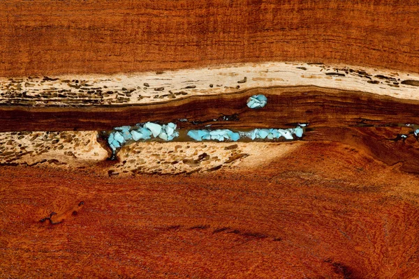 Burled Redwood achtergrond. — Stockfoto