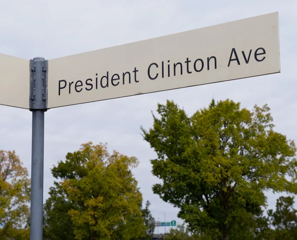 Prezydent Clinton Ave. — Zdjęcie stockowe