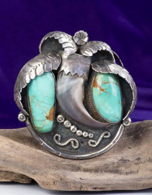 Eski Navajo turkuaz Jelery.