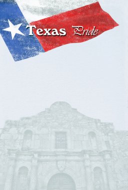 Texas Pride with Alamo.. clipart