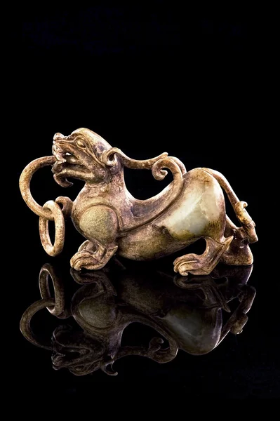 Chinese jade draak. — Stockfoto