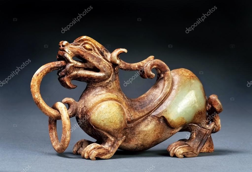Chinese Jade Dragon. Stock Photo by ??mj0007 92912496