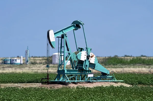 Pompe à puits de pétrole . — Photo