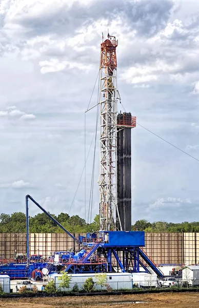 Texanische Ölplattform. — Stockfoto