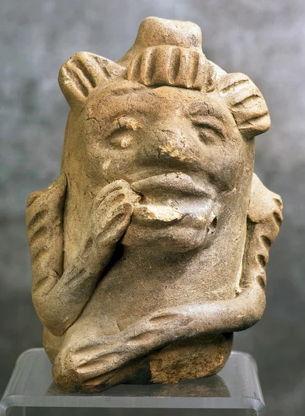 Assobio de macaco pré-colombiano . — Fotografia de Stock