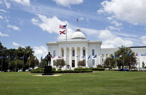 Капитальное здание штата Алабама . — стоковое фото