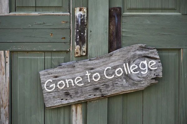 Gone to College. — Stock Photo, Image