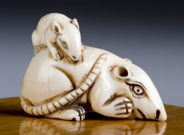 Antik Japon Netsuke.