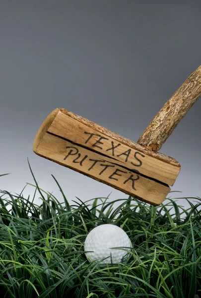 Texas Golf Putter. — Stockfoto