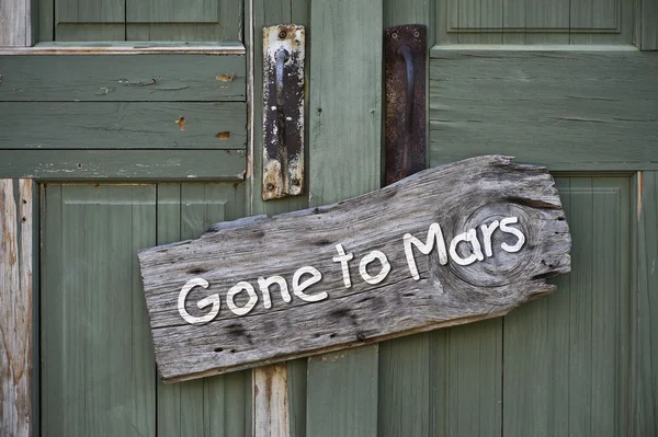 Gone to Mars. — Stock Photo, Image