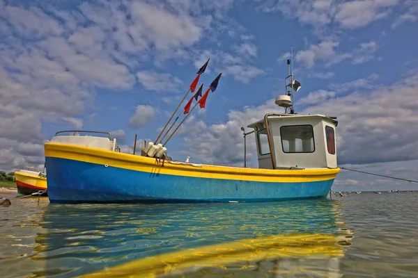 Рыбацкая Лодка Балтийском Море — стоковое фото