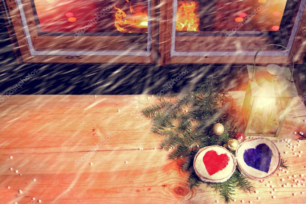 クリスマスの魔法の瞬間 ストック写真 C Ambrozinio