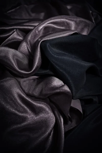 Soft velvet satin sheets — Stock Photo, Image