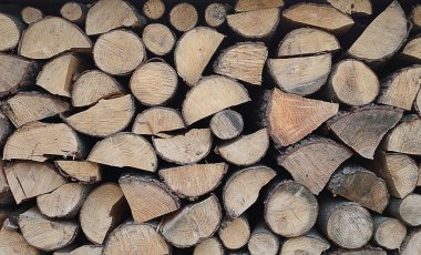 Şömine yükün arka plan