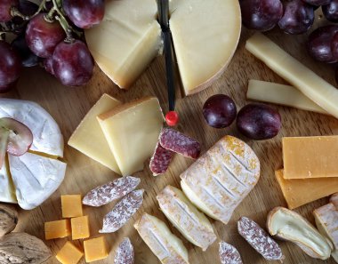 Lezzetli peynir aperatifler yönetim kurulu