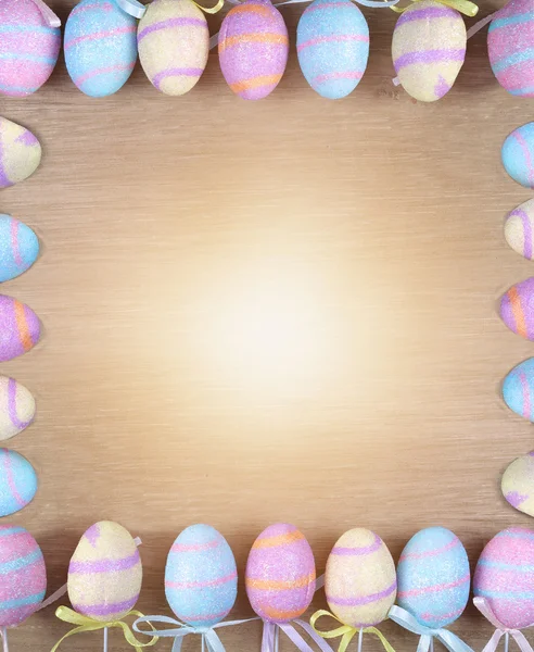 Velikonoční přání magické vejce — Stock fotografie