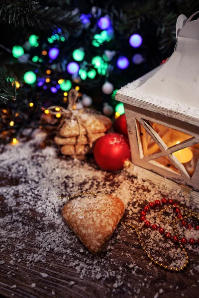 Tarjeta de Navidad única para los deseos — Foto de Stock